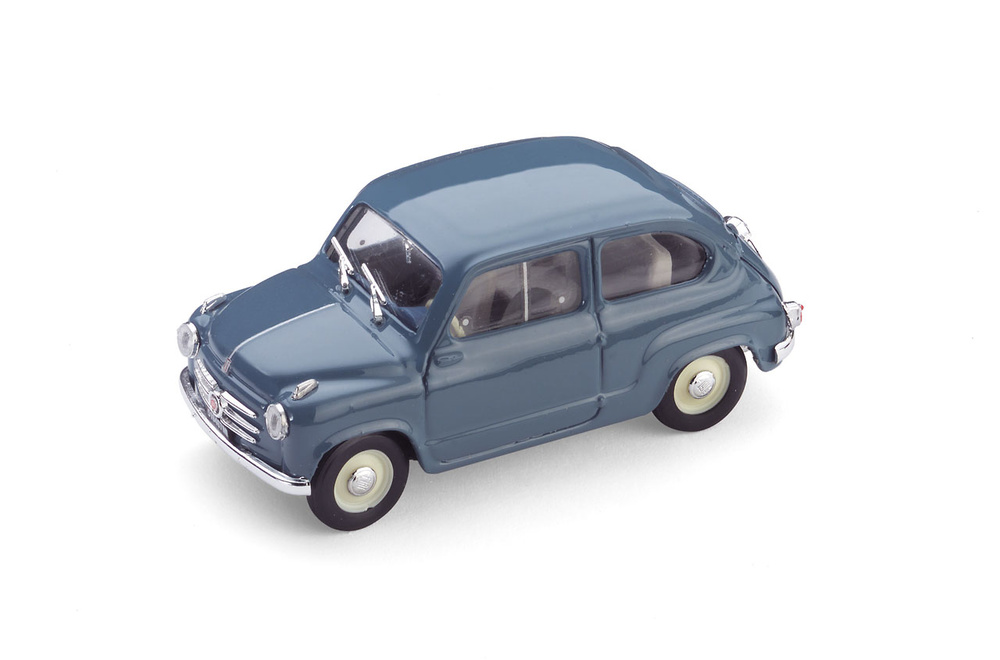 Fiat 600 1ª Serie (1955) Brumm 1/43 Azul 