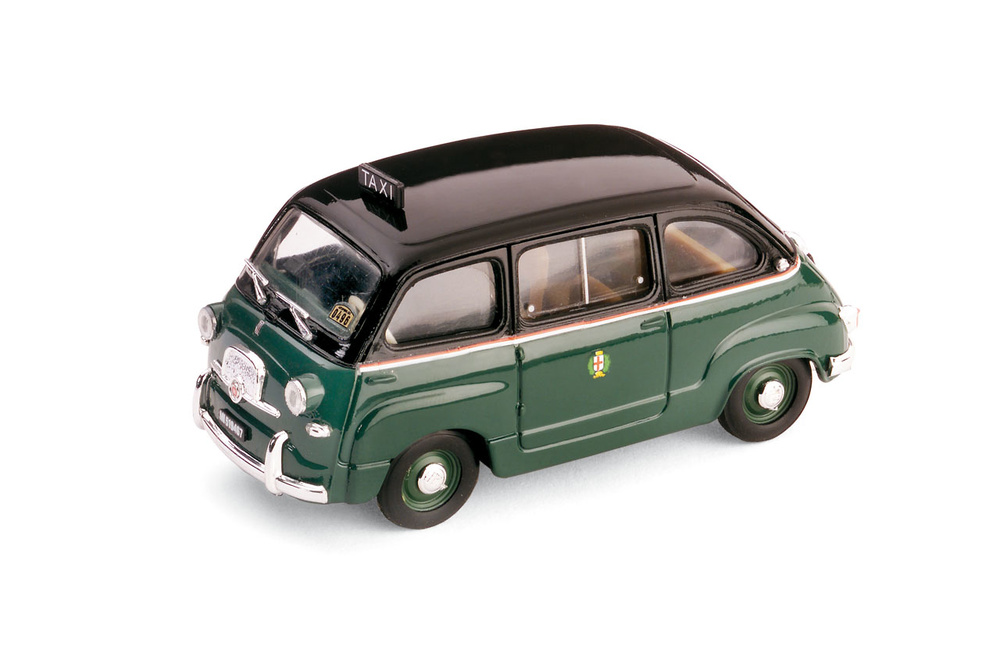 Fiat 600 Multipla 1ª Serie taxi de Milan (1956) Brumm R251 1/43 