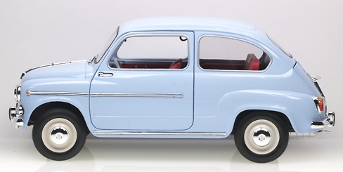 Fiat 600 berlina 1963 Solido 8167D 1/18 