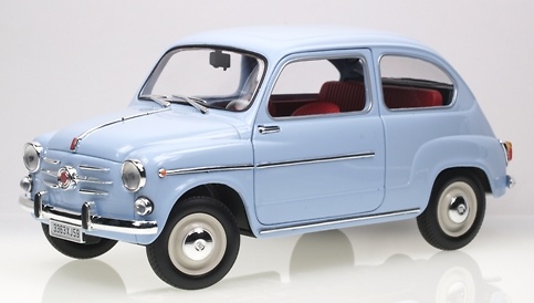 Fiat 600 berlina 1963 Solido 8167D 1/18 