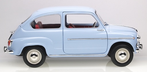 Fiat 600 berlina 1963 Solido 8167D 1/18 