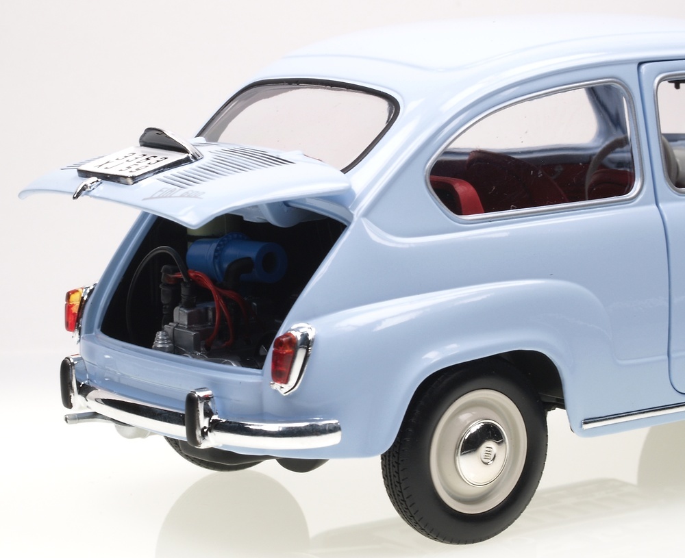 Fiat 600 berlina 1963 Solido 8167D 1/18 