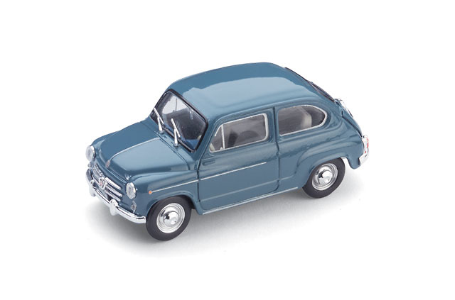 Fiat 600D (1960) Brumm 1/43 Azul 