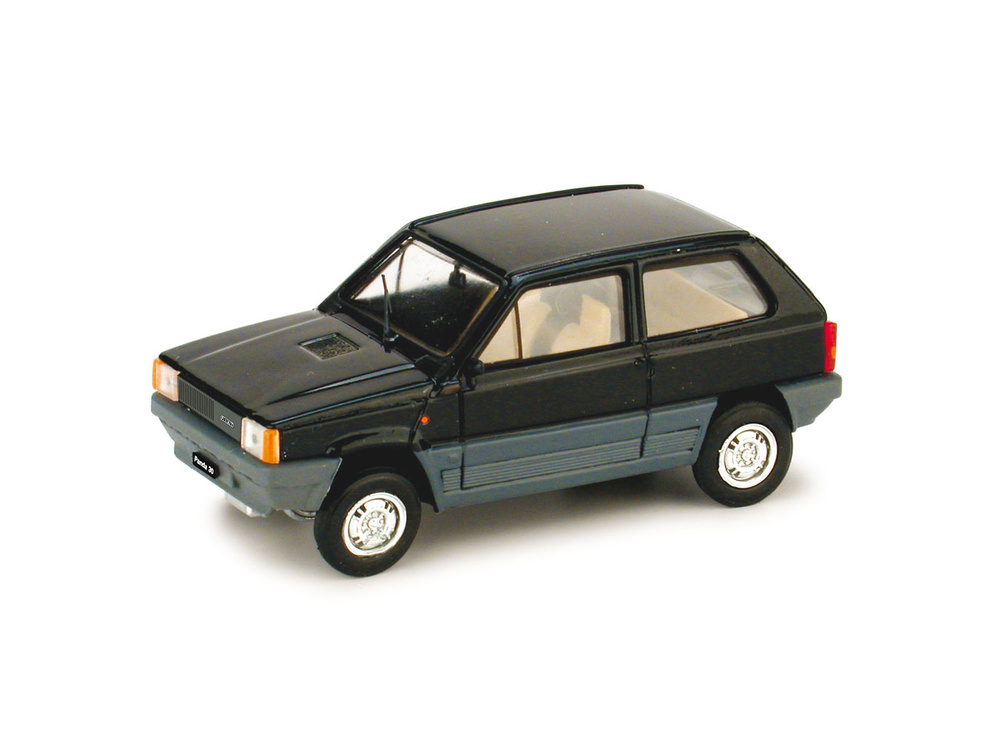 Fiat Panda 30 (1980) Brumm 1/43 Negro Luxor 