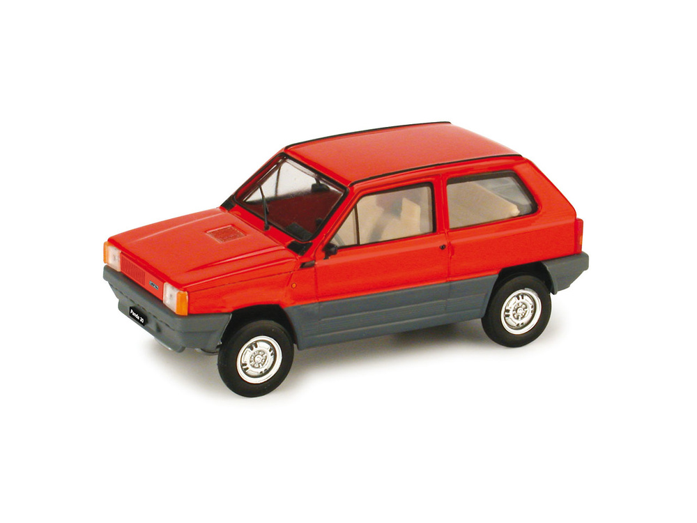 Fiat Panda 30 (1980) Brumm 1/43 Rojo Siam 