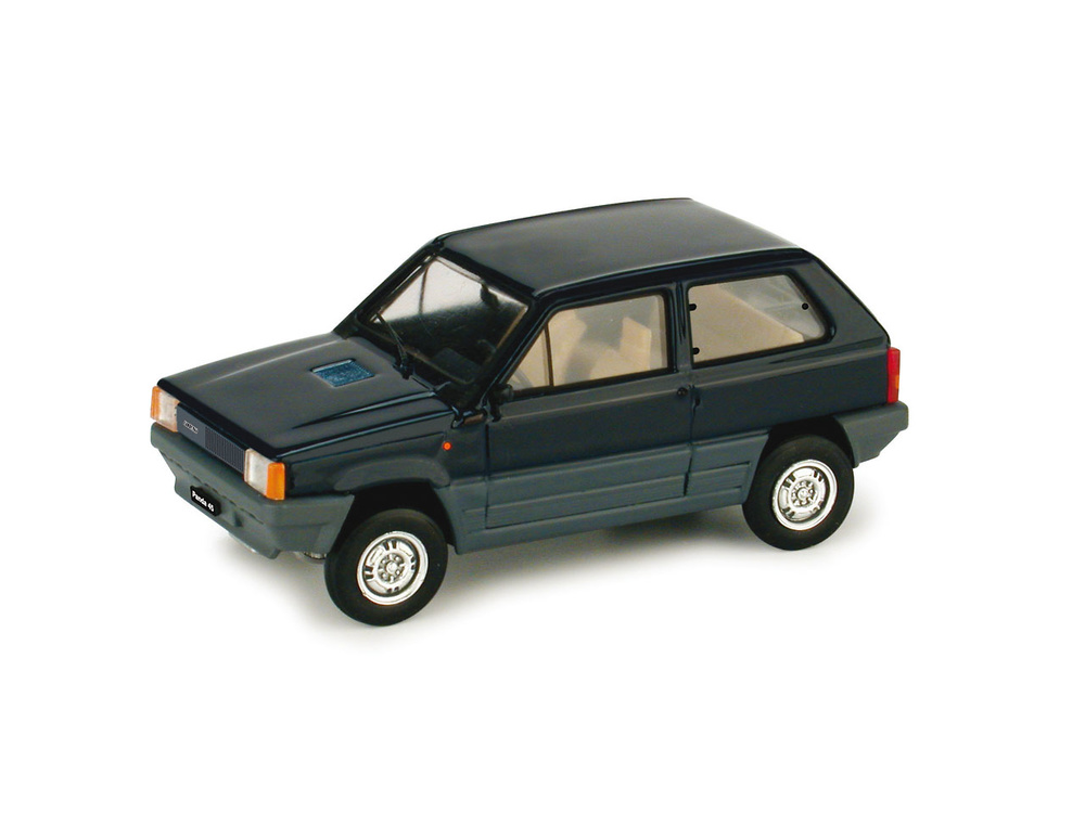 Fiat Panda 45 (1980) Brumm 1/43 Azul Smalto 