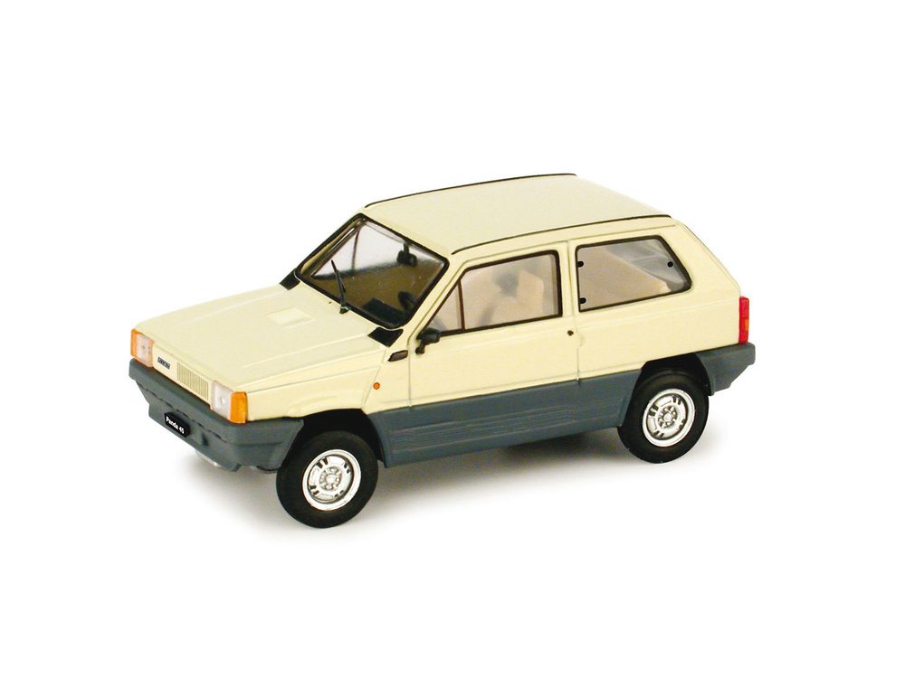 Fiat Panda 45 (1980) Brumm 1/43 Blanco senegal 