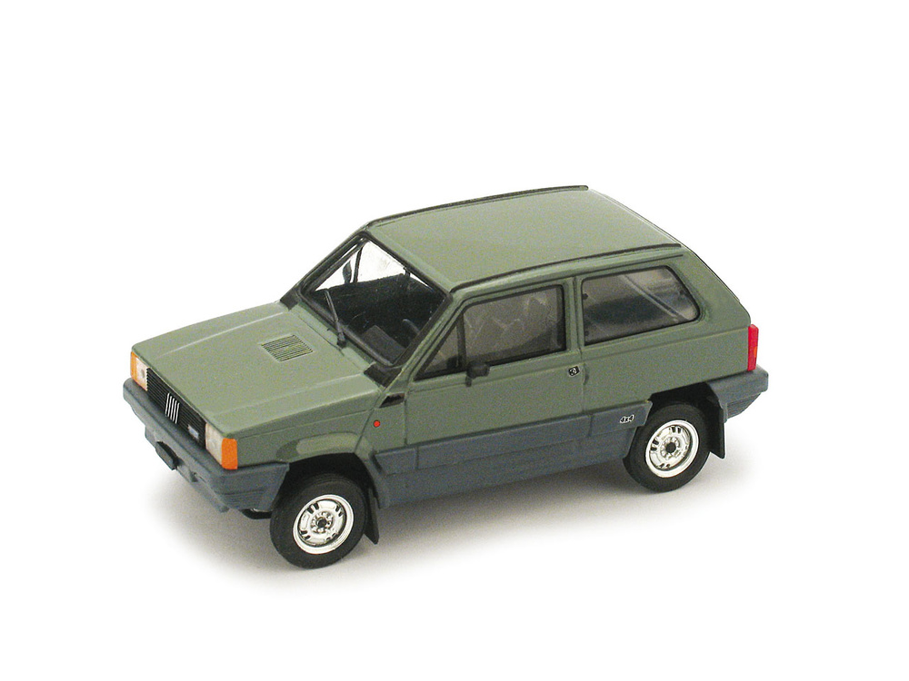 Fiat Panda 4x4 (1983) Brumm 1/43 Verde Alpi 