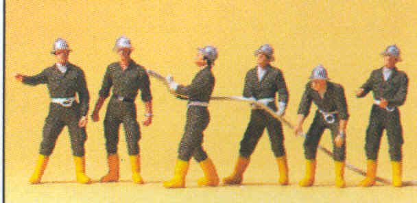 Figuras Bomberos Austriacos Preiser 10230 1/87 