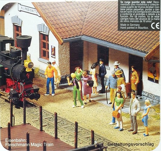 Figuras Kit para pintar 1 Preiser 65600 1/43 