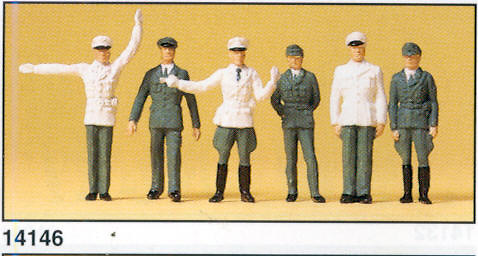 Figuras Policia BRD Preiser 14146 1:87 