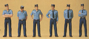 Figuras Policia Francesa U.Verano Preiser 25108 1/87 