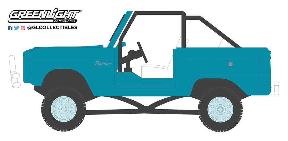 Ford Bronco (1967) Greenlight 35130A 1/64 