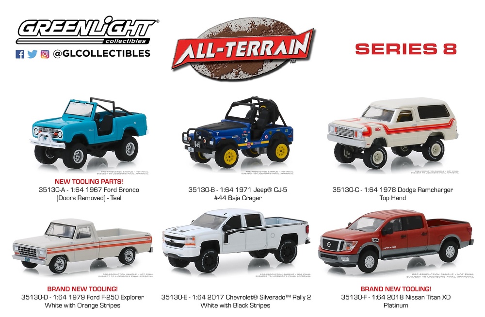 Ford Bronco (1967) Greenlight 35130A 1/64 