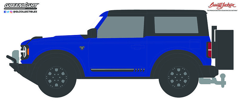 Ford Bronco (Lote 3008) (2021) Greenlight 37240E 1/64 