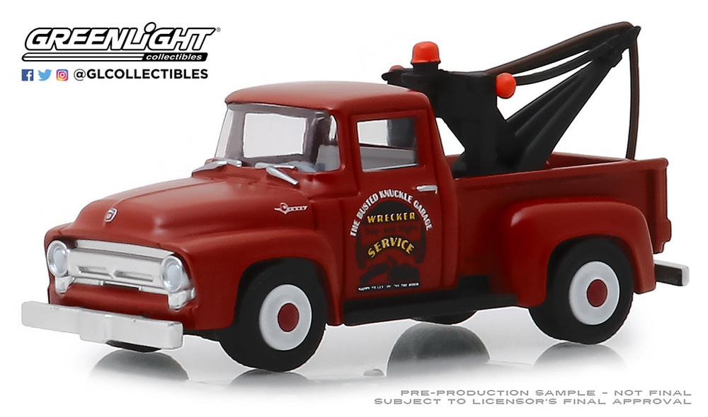 Grúa Ford F-100 (1956) Greenlight 39010B 1/64 