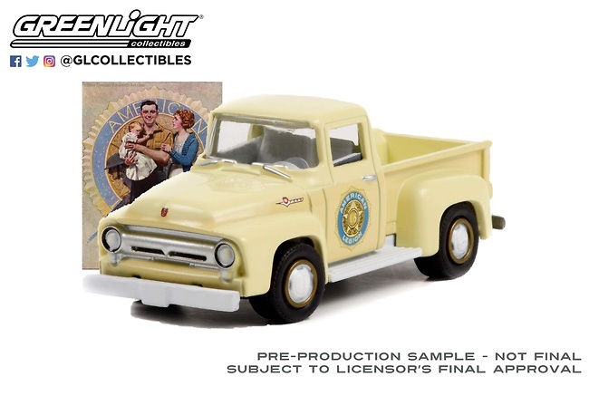 Ford F-100 - Norman Rockwell (1956) Greenlight 54060B 1/64 