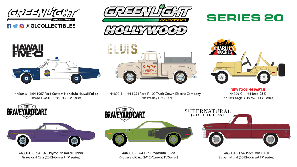 Ford F-100 - Supernatural (1969) Greenlight 1/64 