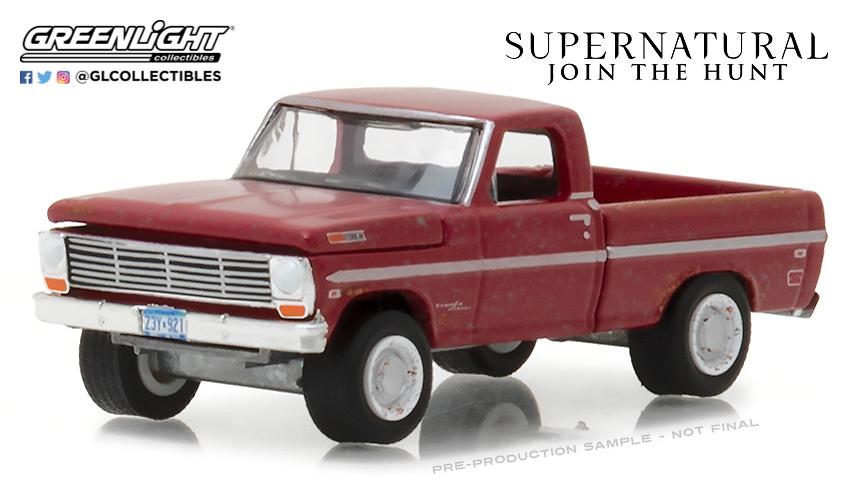 Ford F-100 - Supernatural (1969) Greenlight 44800F 1/64 