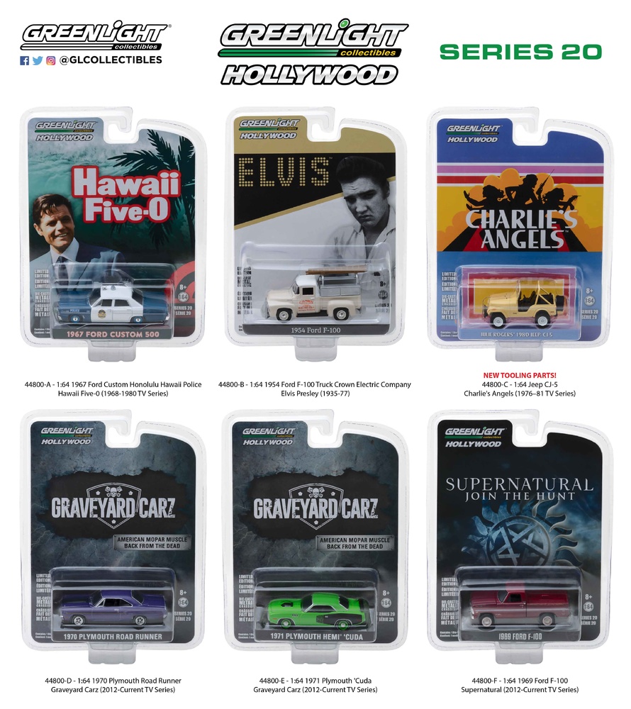 Ford F-100 - Supernatural (1969) Greenlight 1/64 