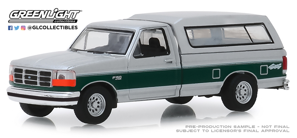 Ford F-150 XLT con caravana (1996) Greenlight 35140E 1/64 