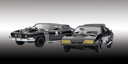 Autoart 52745 MAD MAX 2 : The Road Warrior - Interceptor/coche enemigo 