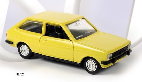 Ford Fiesta Serie 1 (1976) Scale Carr 80701 1/43 