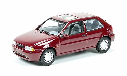 Ford Fiesta Serie IV (1995) Minichamps 430085004 1/43 Rojo Oscuro 