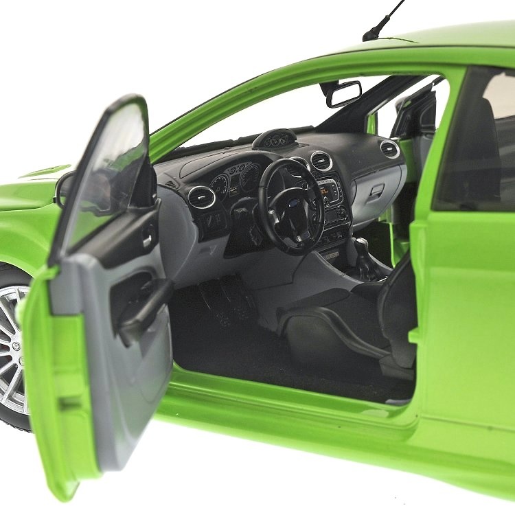 Minichamps 100080001 Ford Focus RS (2010) Minichamps 1:18 color verde metalizado