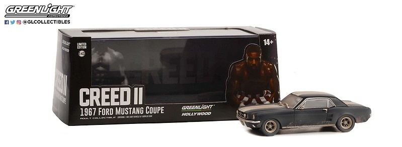 Ford Mustang - Adonis Creed's - versión sucia (1967) Greenlight 86621 1/43 