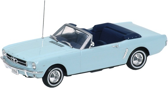 Ford Mustang Cabrio (1964) Azul Claro Minichamps 400082431 1/43 