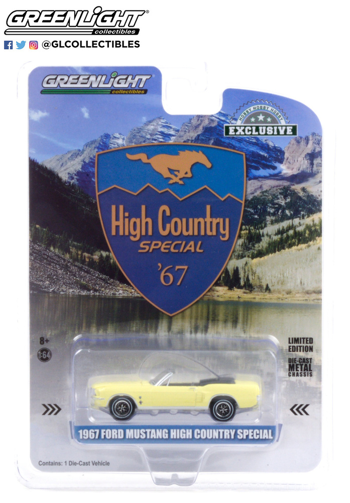 Ford Mustang Cabrio (1967) Greenlight 30214 1/64 