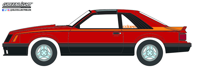 Ford Mustang Cobra (1981) Greenlight 1/64 