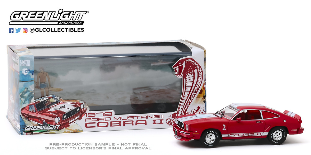 Ford Mustang Cobra II (1976) Greenlight 86337 1/43 