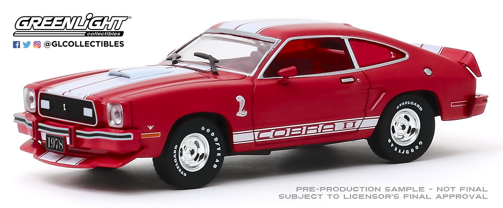 Ford Mustang Cobra II (1976) Greenlight 86337 1/43 