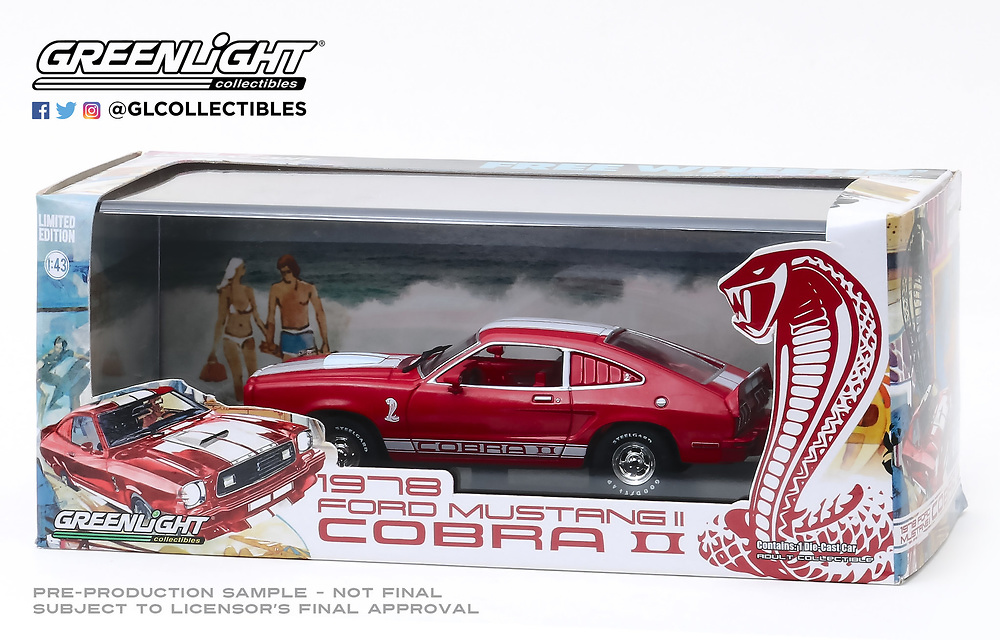 Ford Mustang Cobra II (1976) Greenlight 86337 1/43 