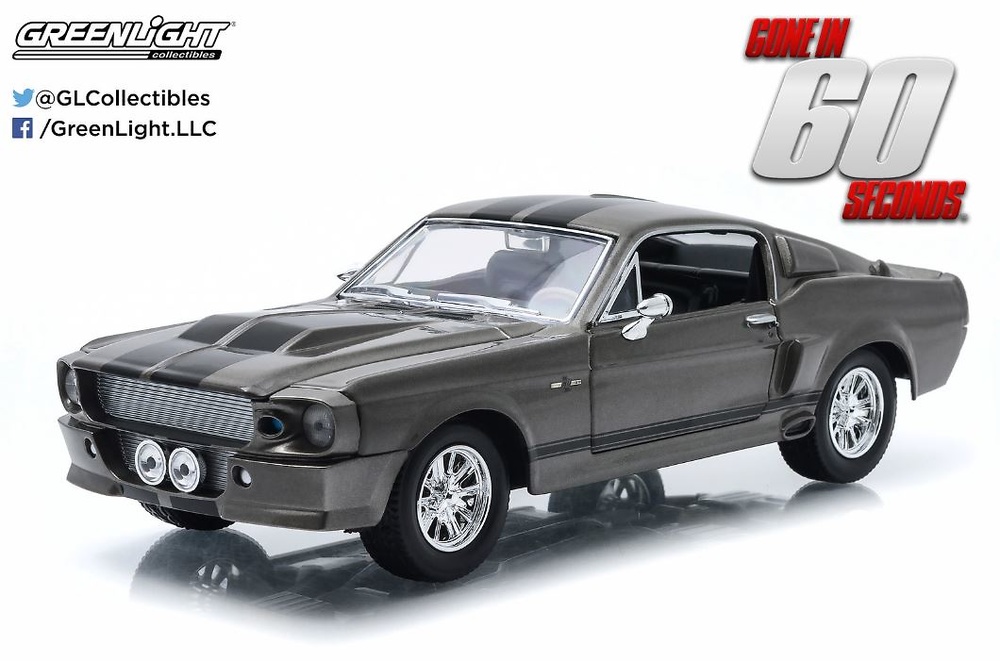 Ford Mustang Eleanor pelicula 60 segundos Greenlight 18220 escala 1/24 