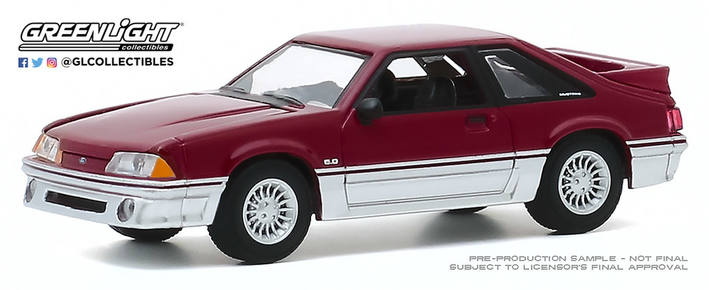 Ford Mustang GT (1988) Greenlight 47080C 1/64 