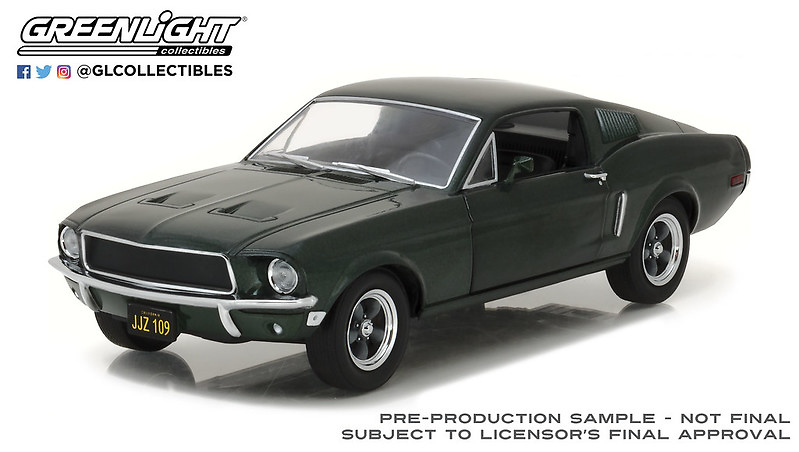 Ford Mustang GT Fastback (1968) Greenlight 84038 1/24 
