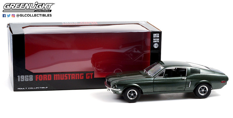 Ford Mustang GT Fastback (1968) Greenlight 13615 1/18 