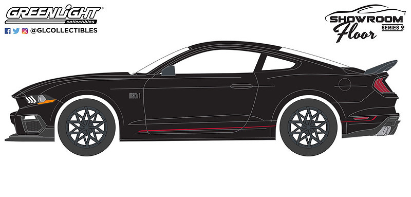 Ford Mustang Mach 1 (2022) Greenlight 68020E 1/64 