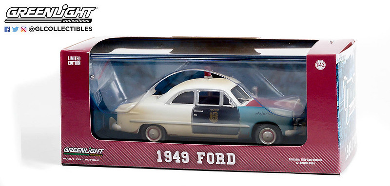 Ford Patrulla Fronteriza de Tijuana - México (1949) Greenlight 86191 1/43 