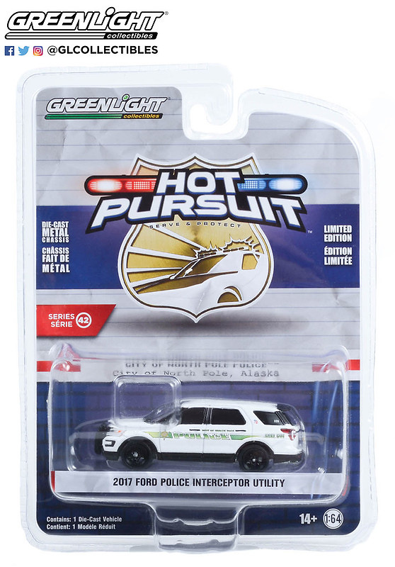 Ford Police Interceptor Utility (2017) Greenlight 43000C 1/64 