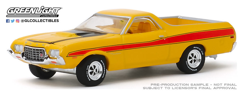 Ford Ranchero GT (1972) Mecum Auctions Las Vegas 2018 Greenlight 37190D 1/64 