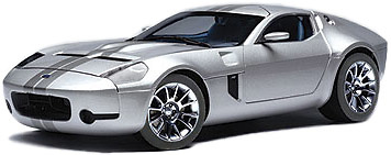 Ford Shelby GR1 Concept (2005) Autoart 1/18 Gris Metalizado 