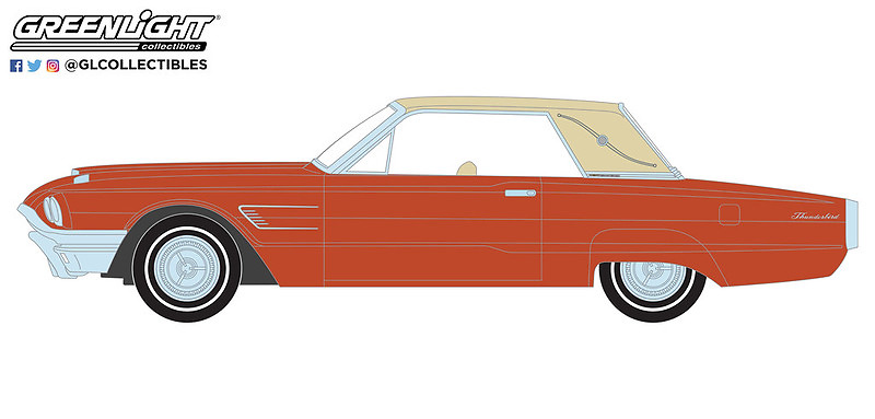 Ford Thunderbird Special - Ember-Glo (1965) Greenlight 28120B 1/64 