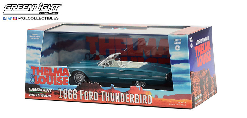 Ford Thunderbird descapotado (1966) Thelma & Louise (1991) Greenlight 86617 1/43 