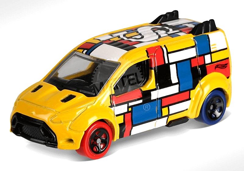 Ford Transit Connect -Art Cars- (2018) Hot Wheels FJY65 1/64 