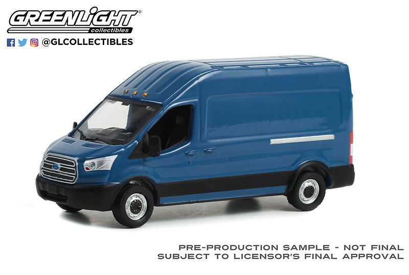 Ford Transit LWB Techo Alto (2017) Greenlight 53050A 1/64 