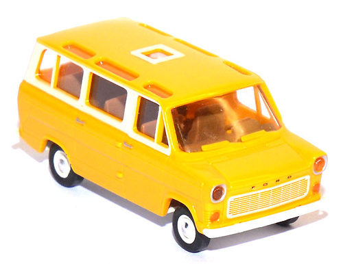 Ford Transit Serie IIb Panorama Bus Brekina 1/87 Amarillo 